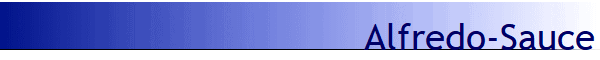 Alfredo-Sauce