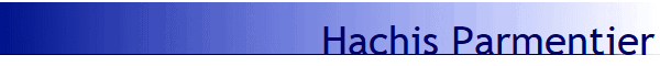 Hachis Parmentier