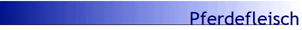 Pferdefleisch