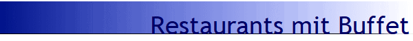 Restaurants mit Buffet